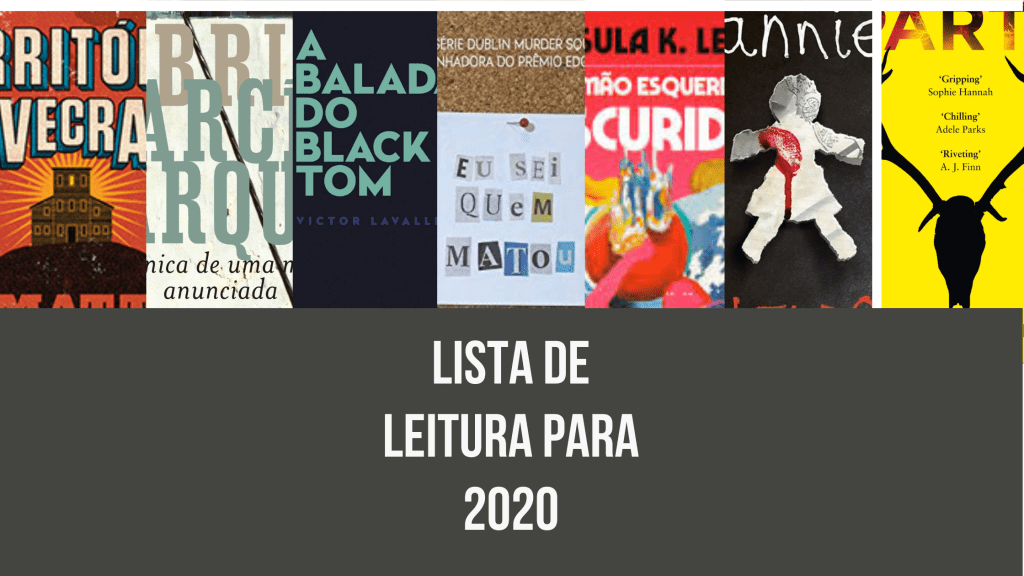 Minha Lista de Leitura para 2020
